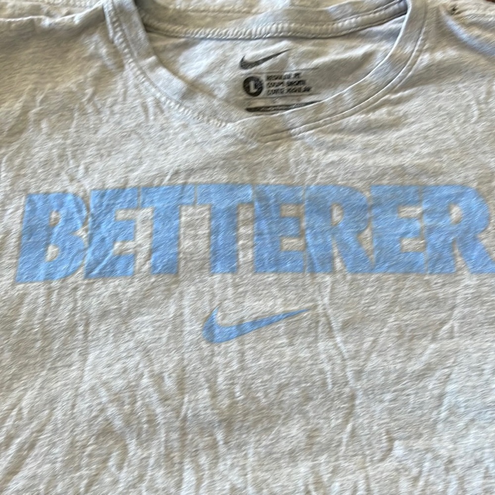 Betterer, Roger Federer Nike TShirt, Size Large, Used